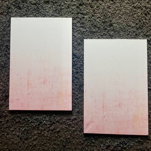 Pink ombré Canvases - Picture 1 of 2